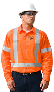 Hi-Viz Cotton Work Shirt