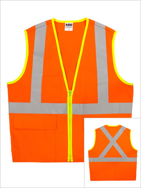 HV-006 | 3 Pocket Poly Field Vest | AGO Industries Inc.