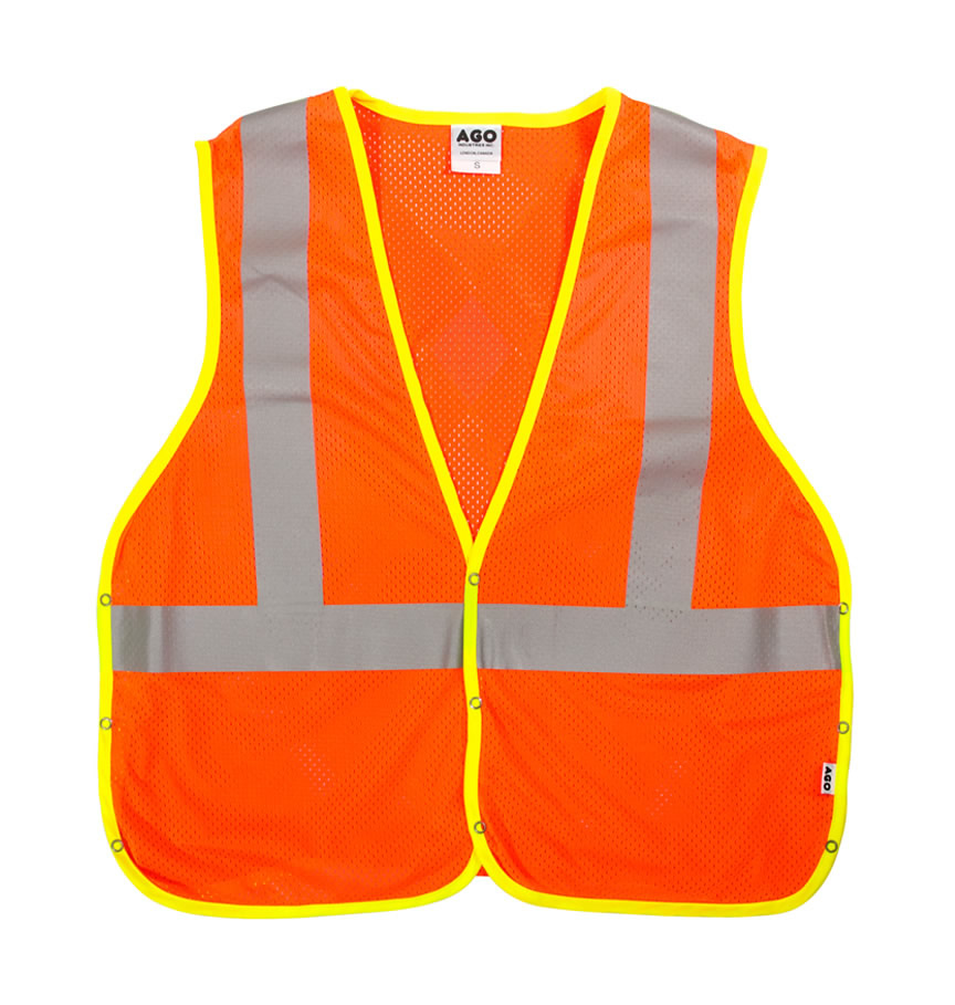 HV-062 | Tear-Away Poly Mesh Vest | AGO Industries Inc.