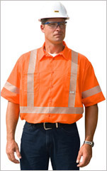 Short Sleeve Work Shirt SEGMENTED