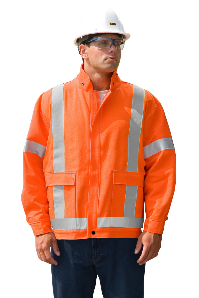 HV-433 | Traffic Safety Bomber Jacket | AGO Industries Inc.