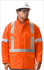 Traffic Safety Blanket Lined Utility Jacket