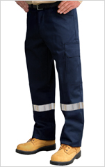 Cotton Work Pant with Cargo Pockets