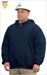 ARC/FR Oratex 1/4 Zip Hooded Sweatshirt 