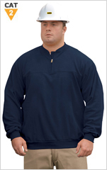 ARC/FR Oratex 1/4 Zip Crew Neck Sweatshirt 