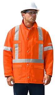 Traffic Safety Blanket Lined Utility Jacket
